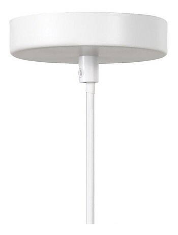 Suspension métal et lin Aurélia orange D52