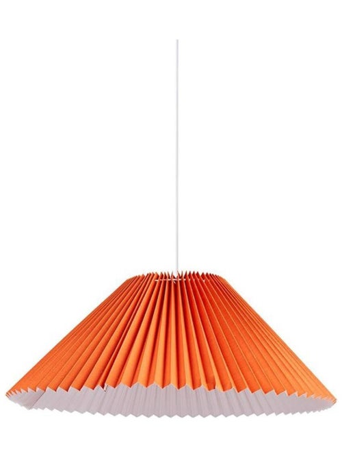 Suspension métal et lin Aurélia orange D52 - Kiabi