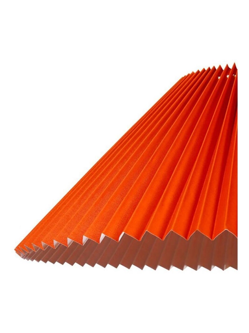 Suspension métal et lin Aurélia orange D52 Orange - Kiabi