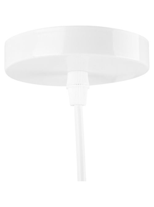 Suspension métal et verre ALOUETTE dorée - Kiabi