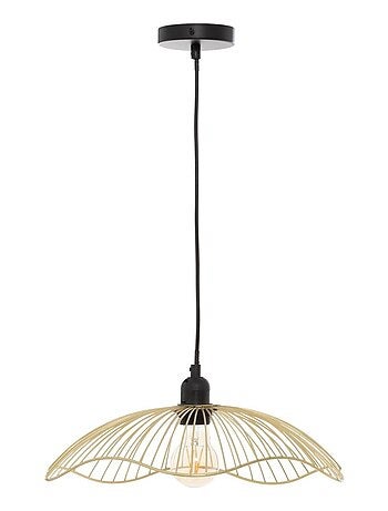 Suspension métal filaire Galt doré D34