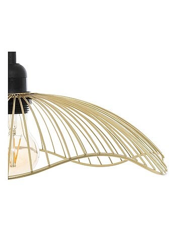 Suspension métal filaire Galt doré D34