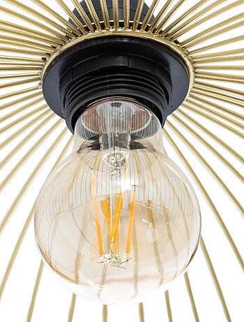 Suspension métal filaire Galt doré D34