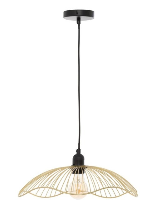 Suspension métal filaire Galt doré D34 - Kiabi