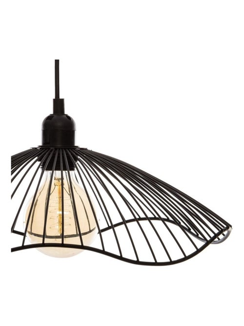 Suspension métal filaire Galt noir D34 - Kiabi