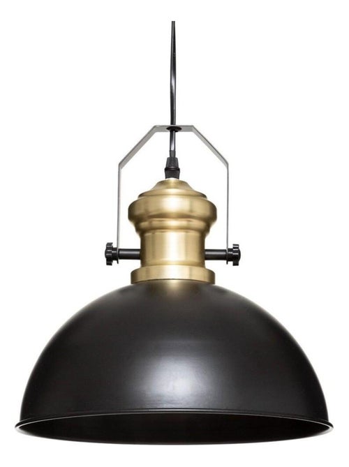 Suspension métal Flower noir D30,5 - Kiabi