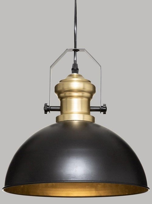 Suspension métal Flower noir D30,5 - Kiabi Suspension métal Flower noir D30,5 - Kiabi