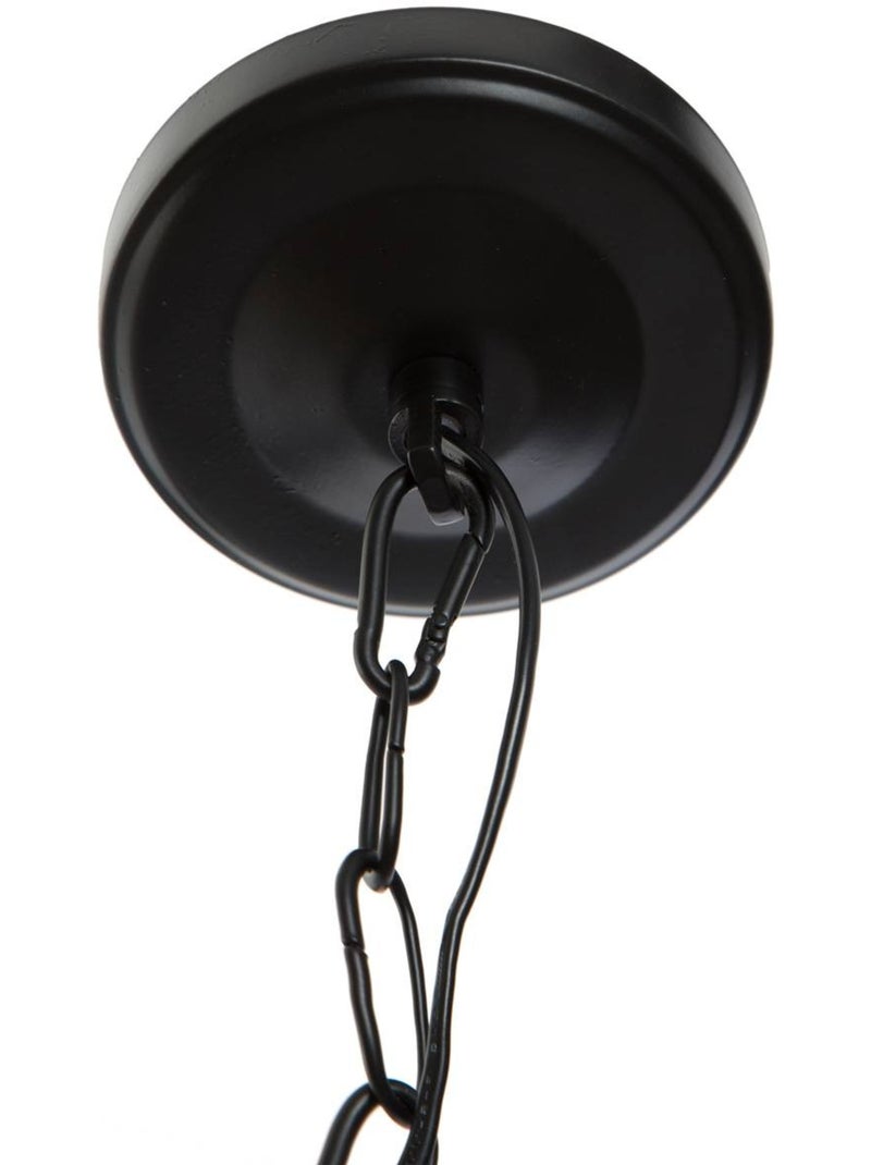 Suspension métal industriel BASALT Noir - Kiabi