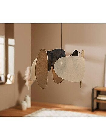 Suspension métal lin jute Almeria D66