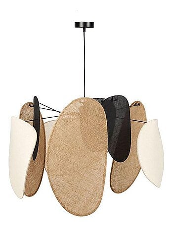 Suspension métal lin jute Almeria D66