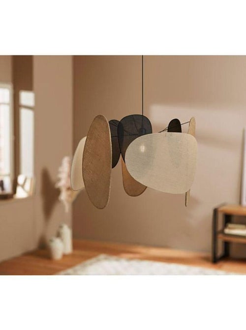 Suspension métal lin jute Almeria D66 - Kiabi