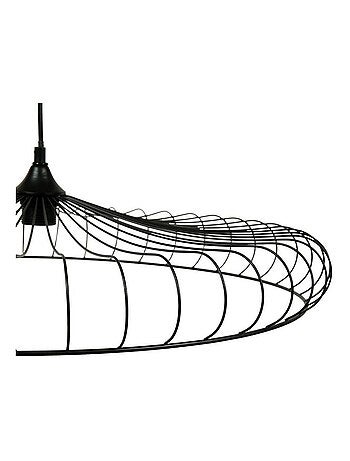 Suspension métal Lisa noir D65