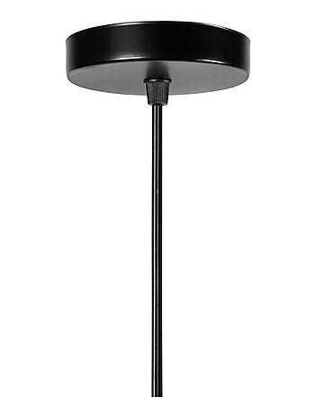 Suspension métal Lisa noir D65