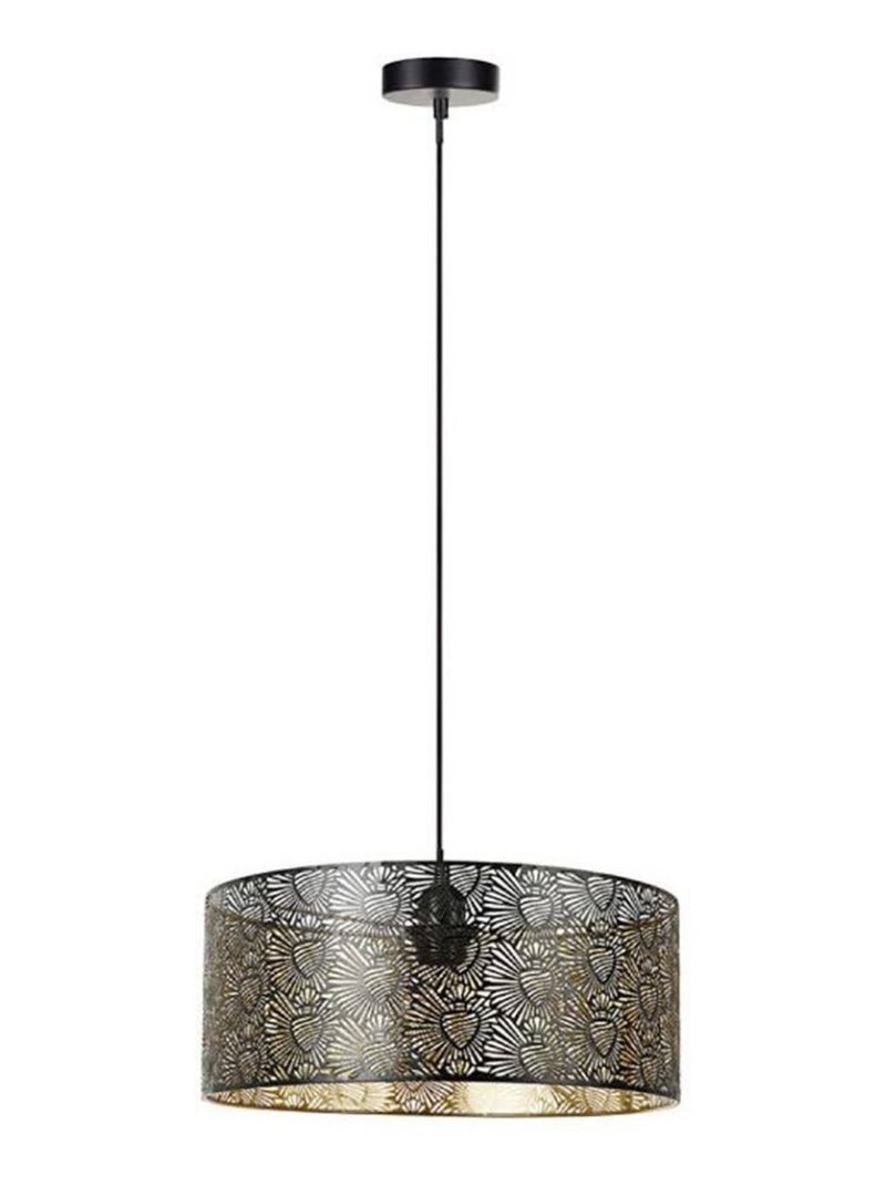 Suspension métal noir doré Corazon Noir - Kiabi