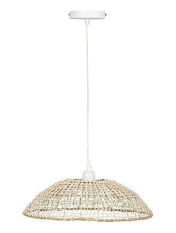 Suspension métal rotin Playa D37