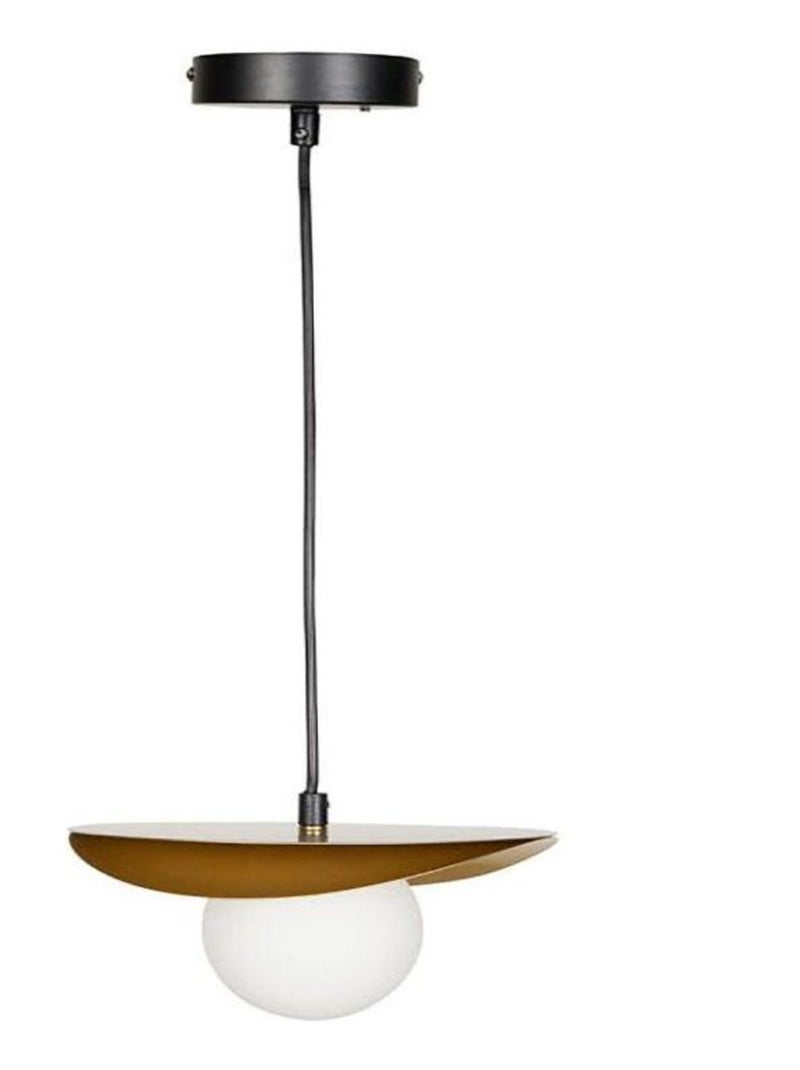Suspension métal verre Demoiselle D22 Blanc - Kiabi