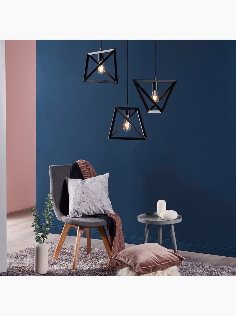 Suspension moderne en métal, 198cm, Noir Noir - Kiabi