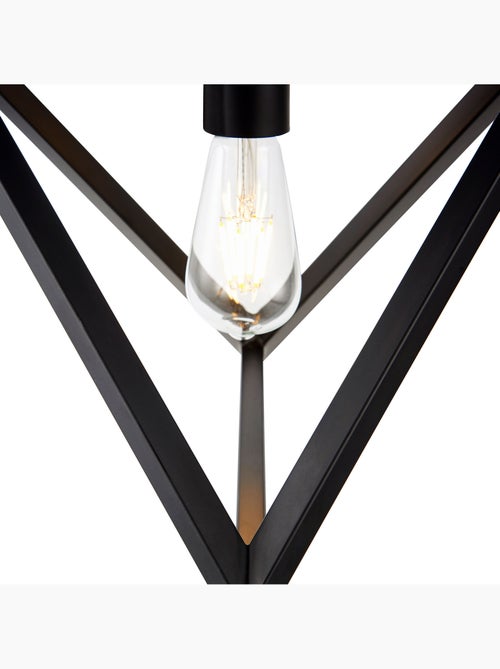 Suspension moderne en métal, 198cm, Noir - Kiabi