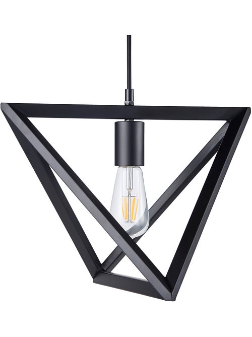 Suspension moderne en métal, 198cm, Noir - Kiabi