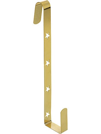 Suspension murale accroche couronne or