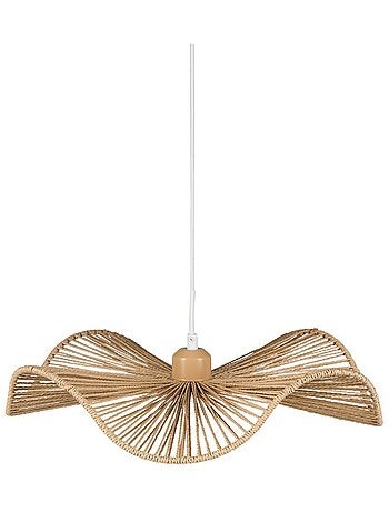 Suspension naturelle beige diamètre 42cm