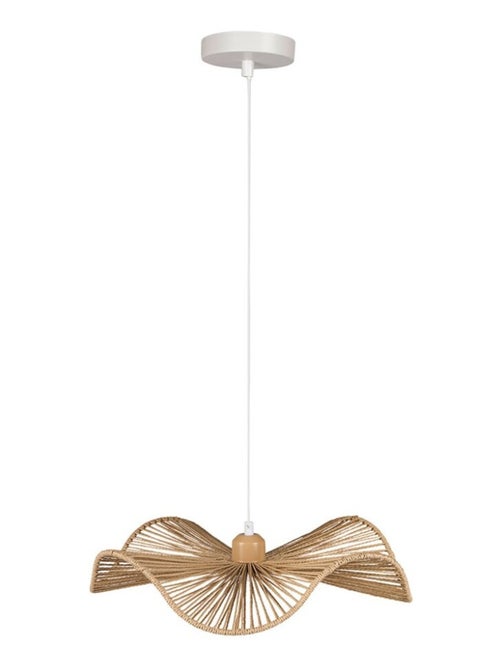 Suspension naturelle beige diamètre 42cm - Kiabi