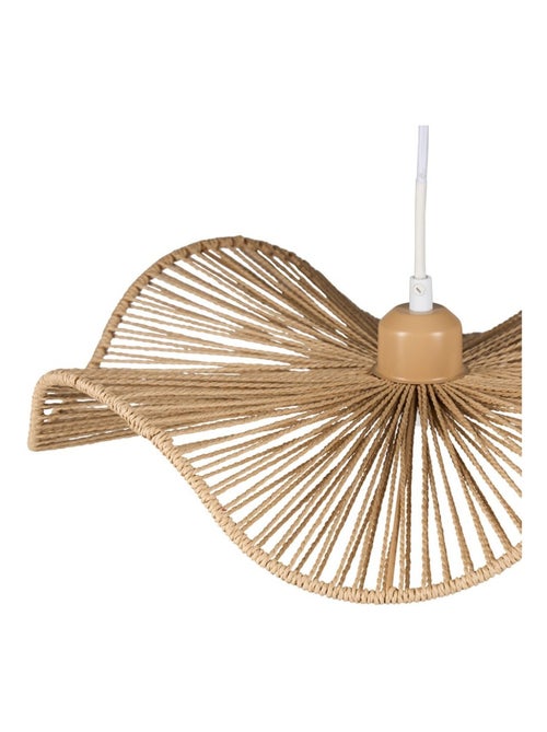 Suspension naturelle beige diamètre 42cm - Kiabi