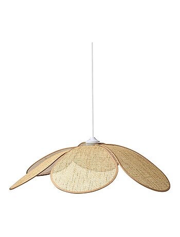 Suspension naturelle beige diamètre 68cm