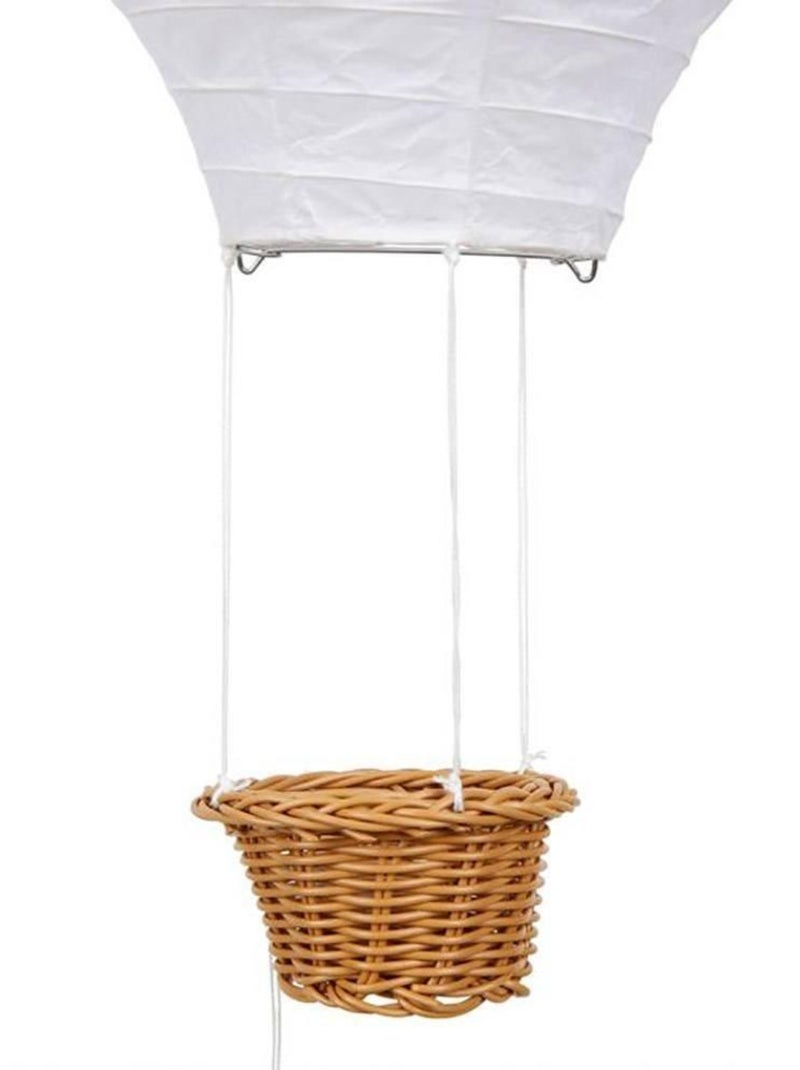 Suspension papier fanions D30 Blanc - Kiabi