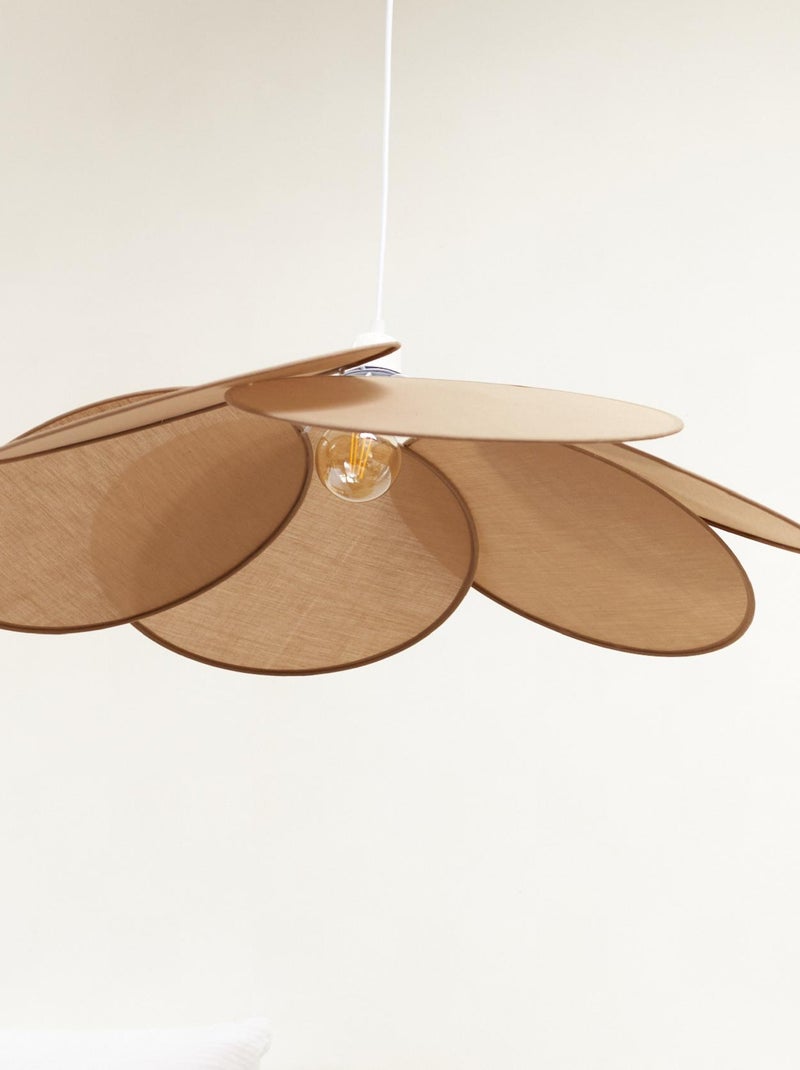 Suspension pétale de coton Taupe - Kiabi