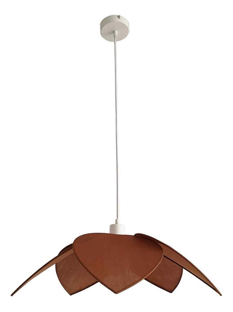 Suspension pétales de fleur Marron foncé - Kiabi