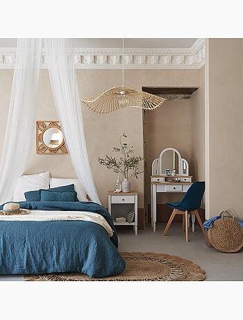 Suspension plafonnier en bambou naturel TESS