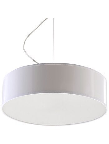 Suspension PVC Blanc E27 2 Arena