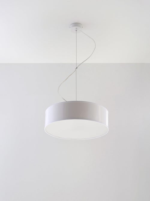 Suspension PVC Blanc E27 2 Arena - Kiabi