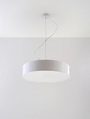 Suspension PVC Blanc E27 3 Arena