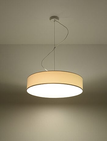 Suspension PVC Blanc E27 3 Arena