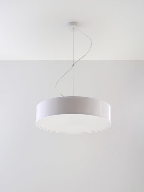 Suspension PVC Blanc E27 3 Arena - Kiabi
