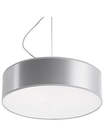 Suspension PVC Gris E27 2 Arena