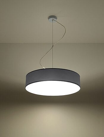 Suspension PVC Gris E27 3 Arena