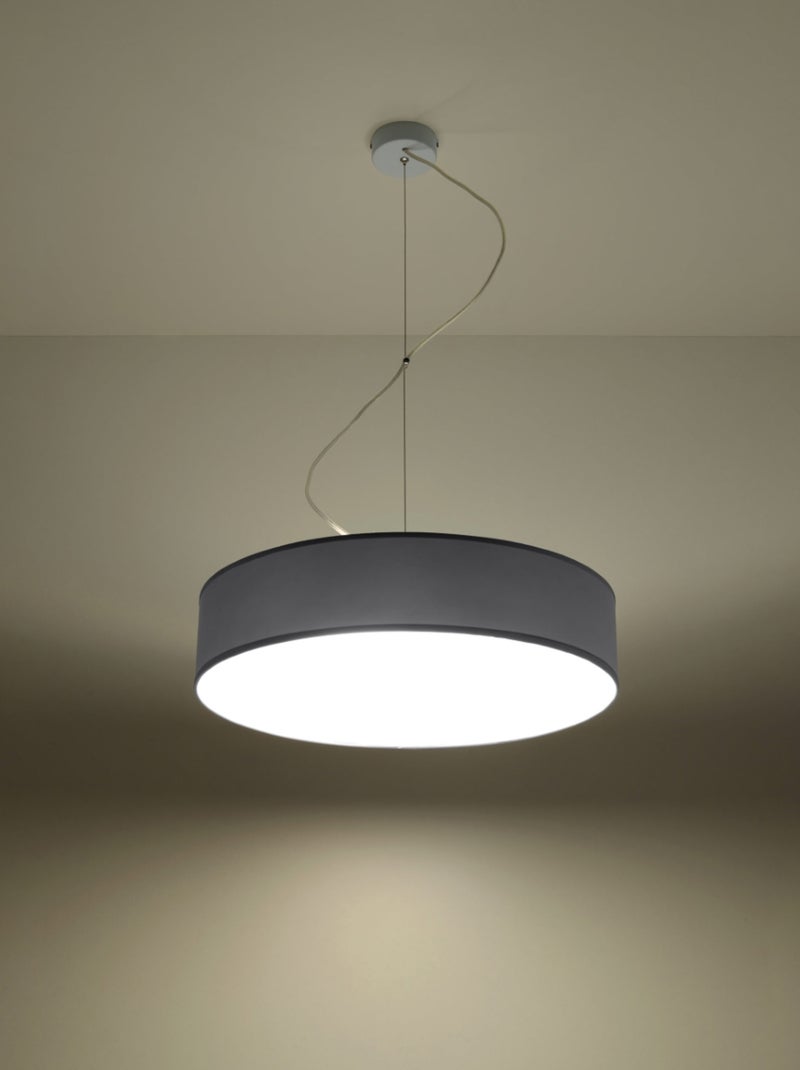 Suspension PVC Gris E27 3 Arena Gris - Kiabi
