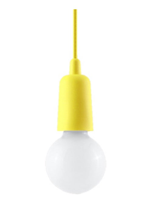 Suspension PVC Jaune E27 1 Diego - Kiabi