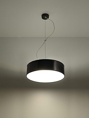 Suspension PVC Noir E27 2 Arena