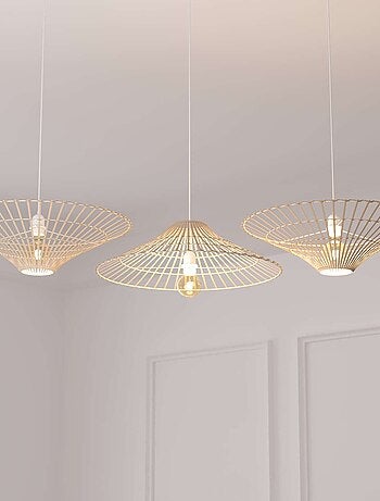 Suspension réversible en bambou