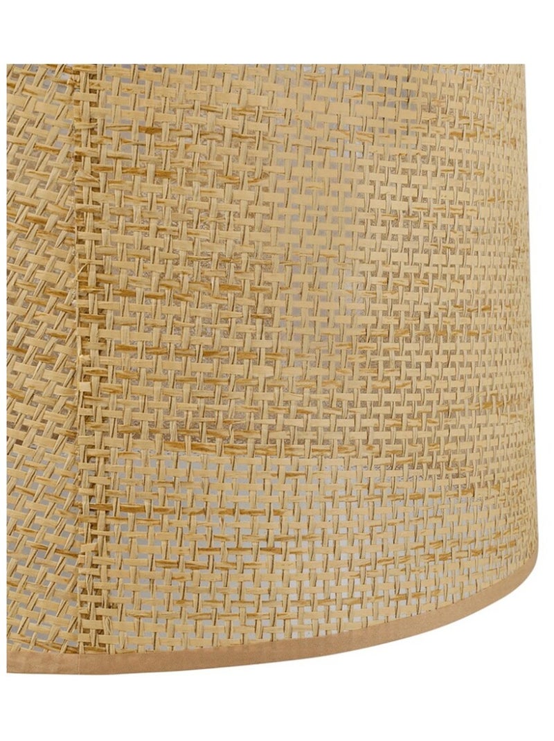 Suspension ronde diamètre 35cm coloris beige Beige - Kiabi