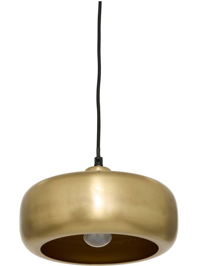 Suspension ronde en acier GENA Doré - Kiabi