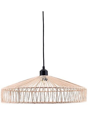 Suspension ronde en corde 45cm