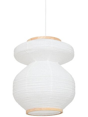 Suspension ronde en papier nika