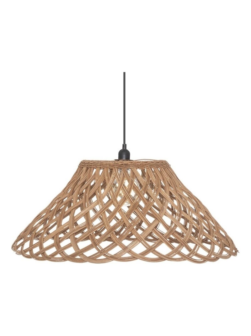 Suspension rotin Lour naturel D64 Beige - Kiabi