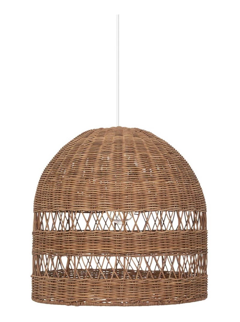Suspension rotin Lyna naturel D38 Beige - Kiabi