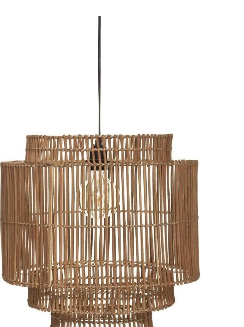 Suspension rotin Wond naturel D39 Beige - Kiabi